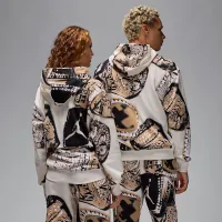 Nike Jordan MVP чоловічі Printed Fleece Pullover Толстовка з капюшоном колір білий