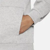 Nike Sportswear Club Fleece Big детские Толстовка с капюшоном цвет серый