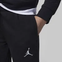 Nike Jordan Essentials Open Pants Little дитячі Pants колір чорний