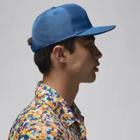 Nike Jordan Metal Jumpman Big дитячі Flat Brim Cap блакитний