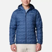 Куртка Columbia Delta Ridge II Down Hooded 2086222478 - Голубая