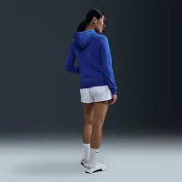 Nike женская Cheer Pullover Толстовка с капюшоном синий