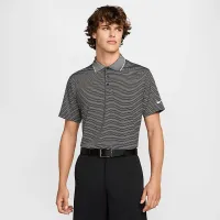 Nike Tour чоловічі Dri-FIT Striped для гольфу Polo колір чорний