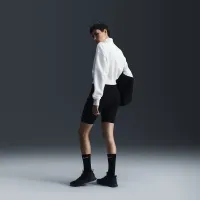 Nike Sportswear Phoenix Fleece женская 1/2-Zip Cropped свитшот цвет белый