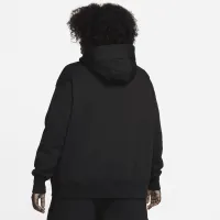 Nike Sportswear Phoenix Fleece женская оверсайз Full-Zip Толстовка с капюшоном (большие размеры) цвет черный