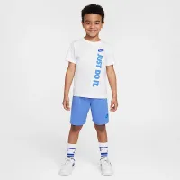 Nike Little дитячі Graphic футболка and шорти комплект блакитний