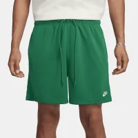Nike Club чоловічі Mesh Flow шорти колір зелений