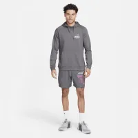 Nike чоловічі Dri-FIT Hooded Fitness Pullover колір сірий