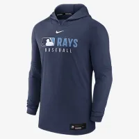 Tampa Bay Rays Authentic Collection чоловічі Nike Dri-FIT MLB Pullover Толстовка з капюшоном блакитний