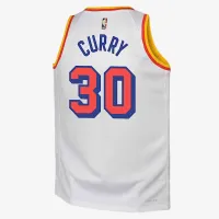Stephen Curry Golden State Warriors 2024/25 Hardwood Classics Big дитячі Nike NBA Swingman Jersey колір білий
