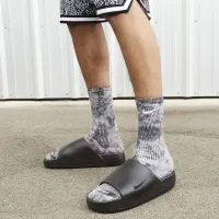 Nike Calm мужские Slides цвет черный