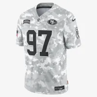 Nick Bosa San Francisco 49ers Salute to Service чоловічі Nike Dri-FIT NFL Limited Jersey колір білий