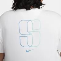 Nike Sabrina жіноча Boxy баскетбольні Tee (великі розміри) колір білий