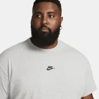Nike Sportswear Premium Essentials мужские футболка цвет серый