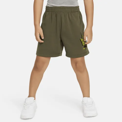Nike Dri-FIT Toddler шорти колір зелений