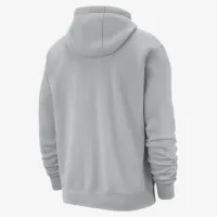 Brooklyn Nets Club City Edition чоловічі Nike NBA Fleece Pullover Толстовка з капюшоном колір сірий