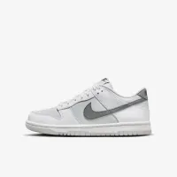 Nike Dunk Low Big детские Кроссовки цвет белый
