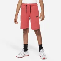 Nike Tech Fleece Big дитячі (для хлопчиків) шорти колір червоний