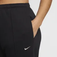 Nike Sportswear Chill Terry женская Mid-Rise French Terry Open-Hem Sweatpants цвет черный