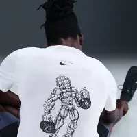 Nike чоловічі футболка колір білий