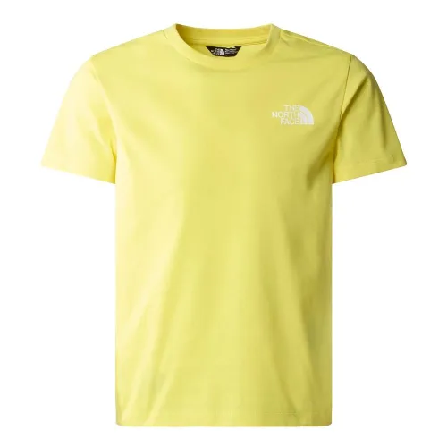 Футболка The North Face Simple Dome 0A87T4QIF1 - желтая