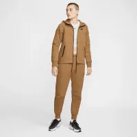 Nike Sportswear Tech Fleece Windrunner женская Full-Zip Толстовка с капюшоном цвет коричневый