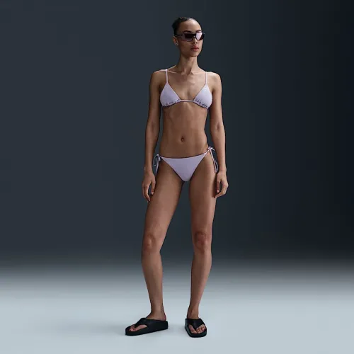 Nike Swim Essential жіноча Tie-String Bikini Bottom колір фіолетовий
