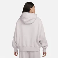 Nike Sportswear Phoenix Fleece женская Over-оверсайз Pullover Толстовка с капюшоном цвет фиолетовый