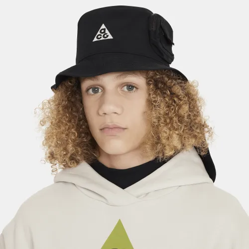 Nike ACG Apex дитячі Bucket Hat колір чорний