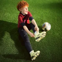 Nike Jr. Mercurial Superfly 9 Academy Little/Big детские Multi-Ground High-Top футбольные бутсы Yellow