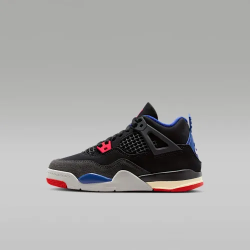 Nike Jordan 4 Retro Little дитячі Кросівки колір чорний