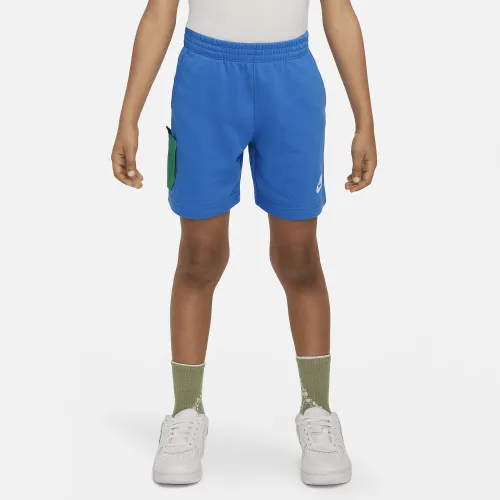 Nike Sportswear Little дитячі French Terry шорти блакитний