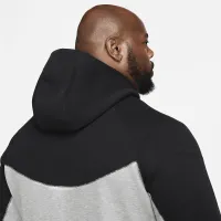 Nike Sportswear Tech Fleece Windrunner мужские Full-Zip Толстовка с капюшоном цвет серый