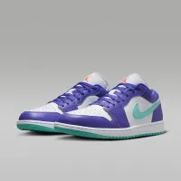 Nike Air Jordan 1 Low SE чоловічі Кросівки колір фіолетовий