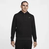 Nike Sportswear Club Fleece мужские Pullover Толстовка с капюшоном цвет черный