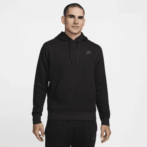 Nike Sportswear Club Fleece чоловічі Pullover Толстовка з капюшоном колір чорний