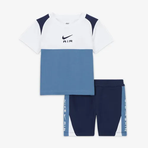 Nike Air Baby (12-24M) 2-Piece Fleece шорты набор синий