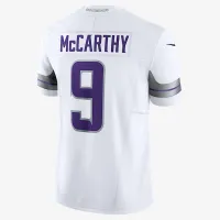 J.J. McCarthy Minnesota Vikings мужские Nike Dri-FIT NFL Limited Jersey цвет белый