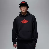 Nike Jordan Rare Air мужские Fleece Pullover Толстовка с капюшоном цвет черный