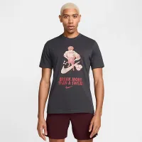 Nike чоловічі Dri-FIT Fitness футболка колір сірий