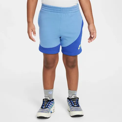 Nike Sportswear Little дитячі On the Move French Terry шорти блакитний