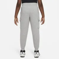 Nike Sportswear Club Fleece Big детские Cargo Pants (Extended Size) цвет серый
