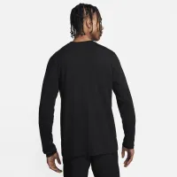 Nike мужские Long-Sleeve для гольфа футболка цвет черный
