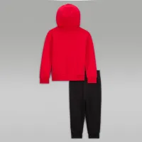 Nike Jordan Brooklyn Fleece Baby (12-24M) 2-Piece Full-Zip Толстовка с капюшоном набор цвет черный