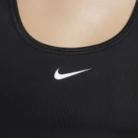 Nike Swoosh EasyOn Big детские (Girls') Sports Bra цвет черный