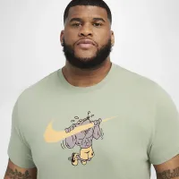 Nike чоловічі Dri-FIT Fitness футболка колір зелений