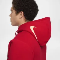 Nike Ja мужские Fleece баскетбольные Толстовка с капюшоном цвет красный