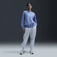 Nike Sportswear Phoenix Fleece женская оверсайз Crew-Neck свитшот синий