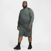 Nike Sportswear Tech Fleece мужские Crew цвет зеленый