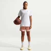 Nike женская Short-Sleeve баскетбольные футболка цвет белый